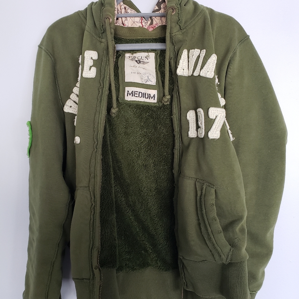 Top Gun "Vintage Aviation" Hooded Sweatshirt